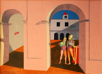 Zu Gast bei Giorgio de Chirico
